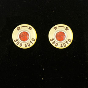 Primer Ammunition Stud Earrings 